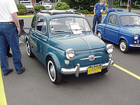 1960 Fiat 500 owner Richard Judy Thompson Roseburg OR