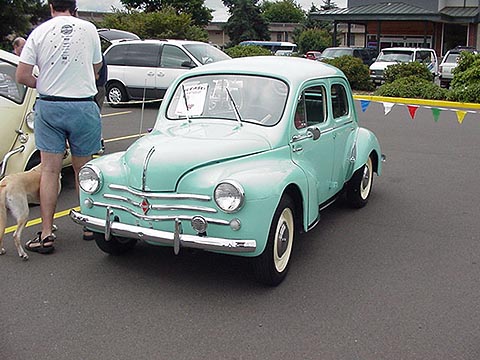 1960 Renault 4CV owner Byron Mara Brill Menlo Park CA