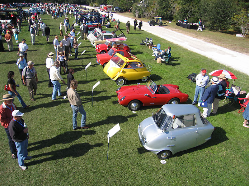 The 2008 Hilton Head Island Concours D'elegance featured a MICROCARS