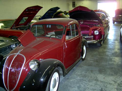 This 1936 FIAT Topolino just sold at Russo Steele Scottsdale AZ 2010 