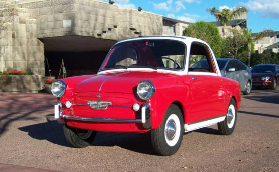 This 1961 Autobianchi Bianchina apparently sold at RM Auctions in Scottsdale 