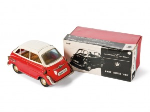 Lot 153: Bandai BMW 600 Toy Car and Original Box SOLD for $