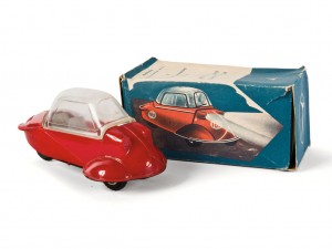 Lot 187: Messerschmitt Dealership Display Model and Original Box SOLD for $