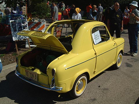 1960 Vespa 400 owner Jack Madsen