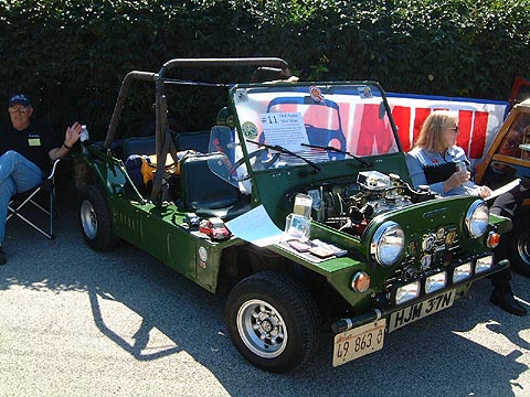 1964 Austin Mini Moke owner Richard Range