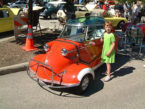 1955 Messerschmitt KR200 owner Jim Garbo